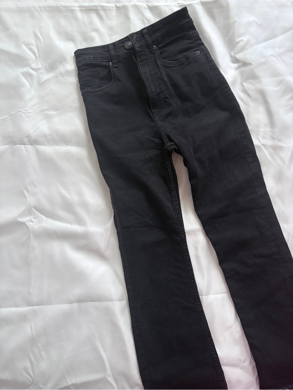 Bershka Women's Black Skinny High-Rise Jeans